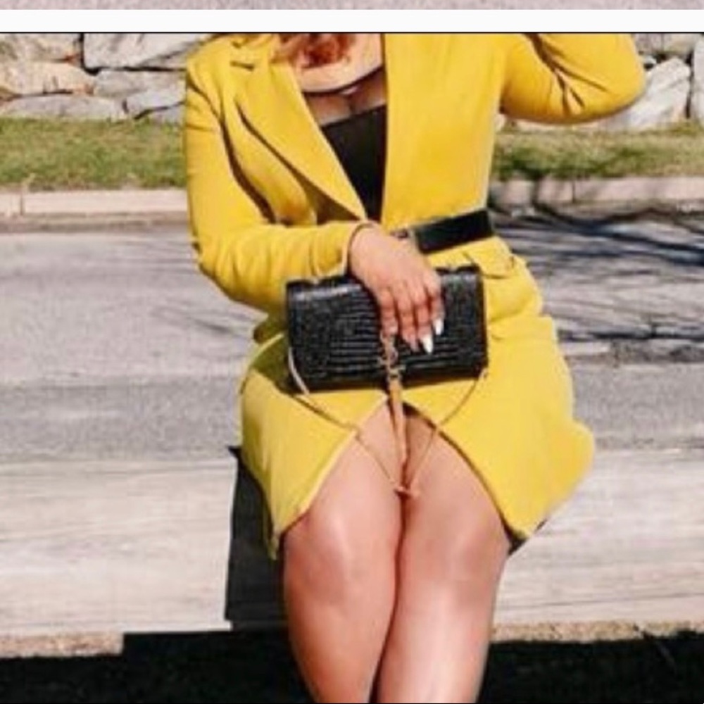 Coat blazer dress